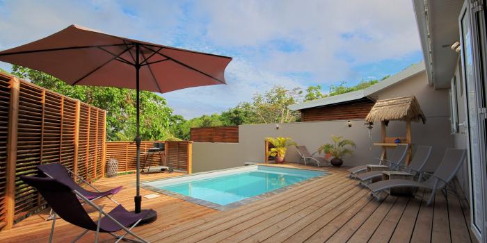 Location villa Le Diamant - La piscine