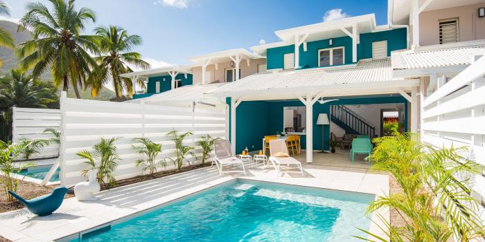 Location maison Martinique - Piscine et terrasse