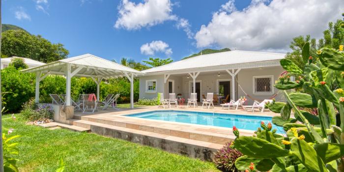 Location villa Le Diamant Martinique - Vue d'ensemble