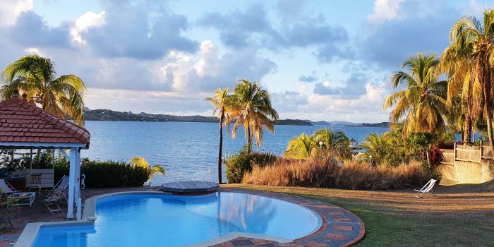 Villa 9 personnes Martinique - Piscine et vue mer