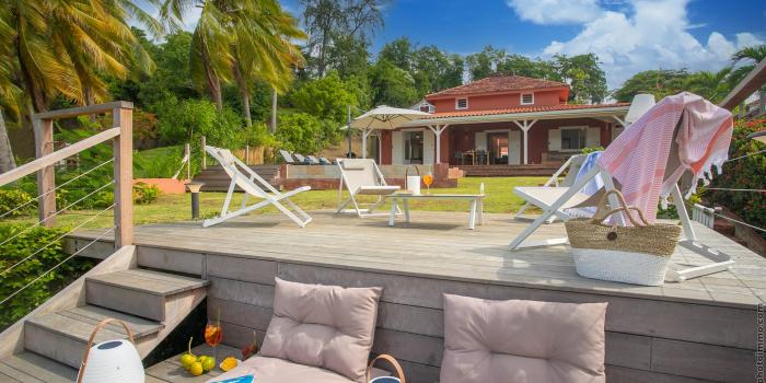 location villa d'exception vue mer piscine 5 chambres vue d'ensemble