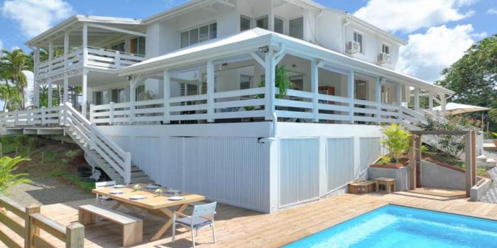 1 Location villa avec piscine le françois martinique_vue d'ensemble
