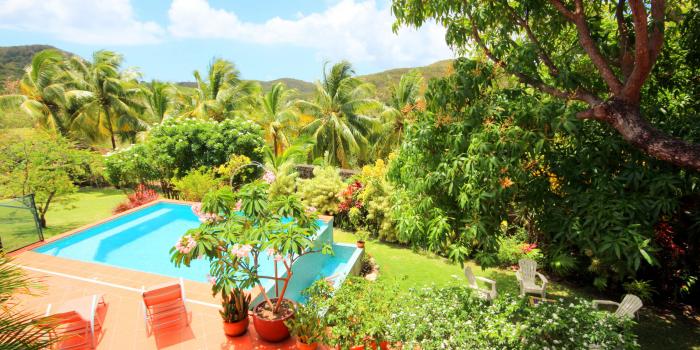 Villa Martinique - Sainte Anne - Terrace and swimming pool