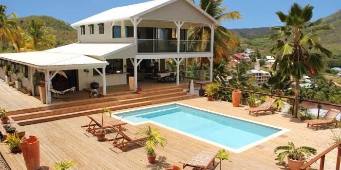 Martinique vacation rentals - 7 bedrooms villa rental