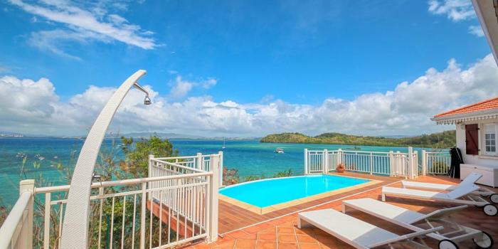 Location villa Martinique - Vue mer