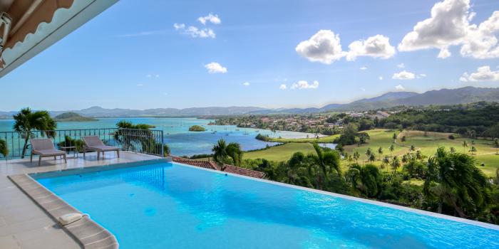 location villa de luxe martinique vue mer piscine