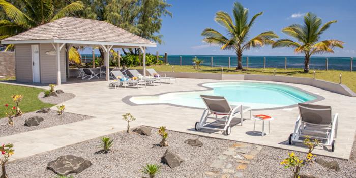 Villa luxe Martinique - Piscine, carbet et vue mer