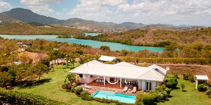 Location villa luxe Martinique - Vue d'ensemble