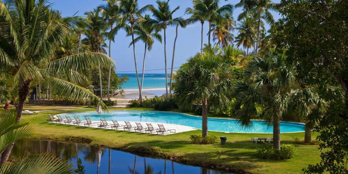 Location villa Las Terrenas - La piscine de la résidence