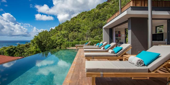 Location villa Corossol - La piscine