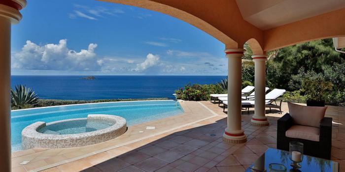 Location villa Mont Jean - La piscine