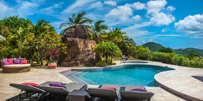 Location villa Pointe Milou - La piscine