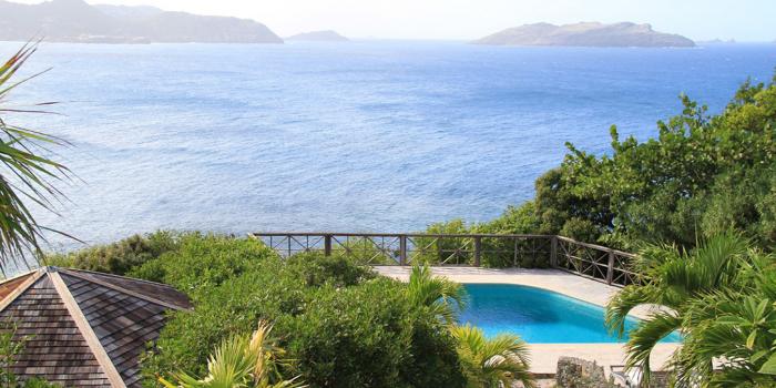 Location villa Pointe Milou - La piscine