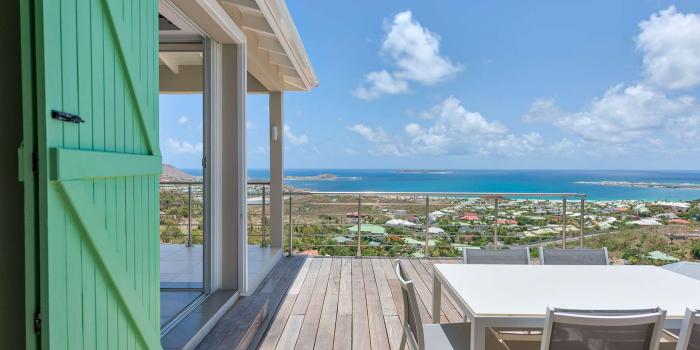 Location villa de luxe Saint Martin, Baie Orientale - Terrasse