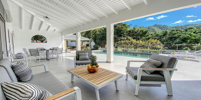 Saint Martin Pic Paradise location villa __VUE-1