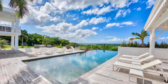 Luxury villa rentals St Martin - 6 bedrooms 15 guests