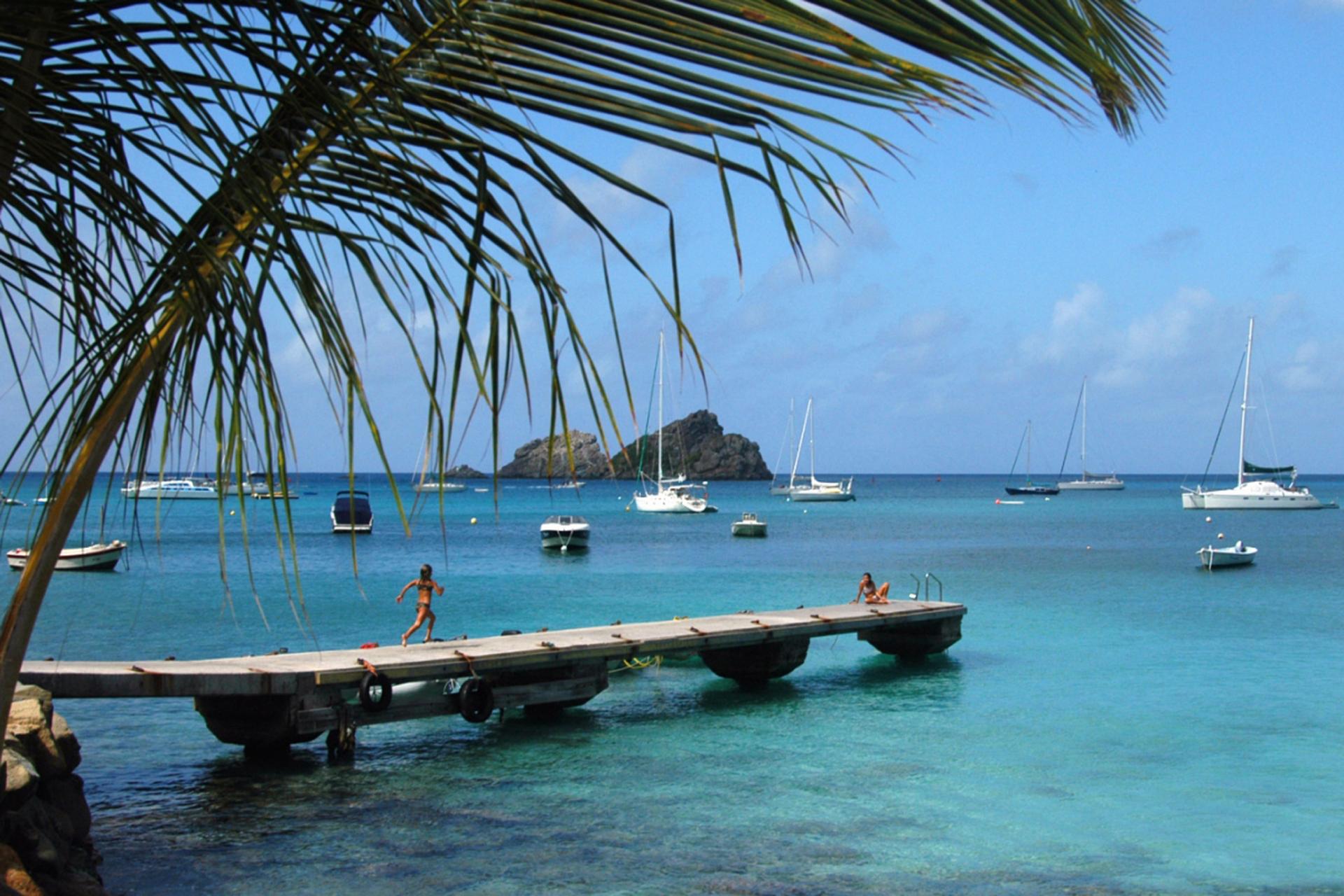 Plage de Corossol Saint Barthélémy