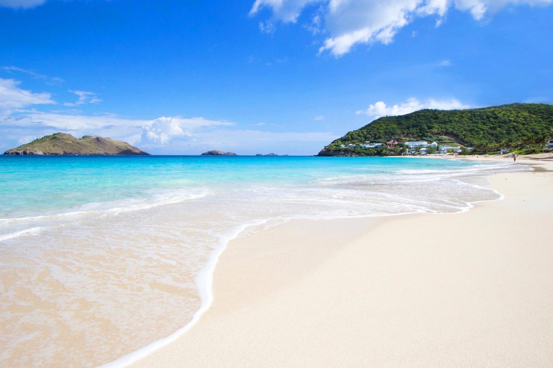 Plage de Flamands Saint Barthélémy