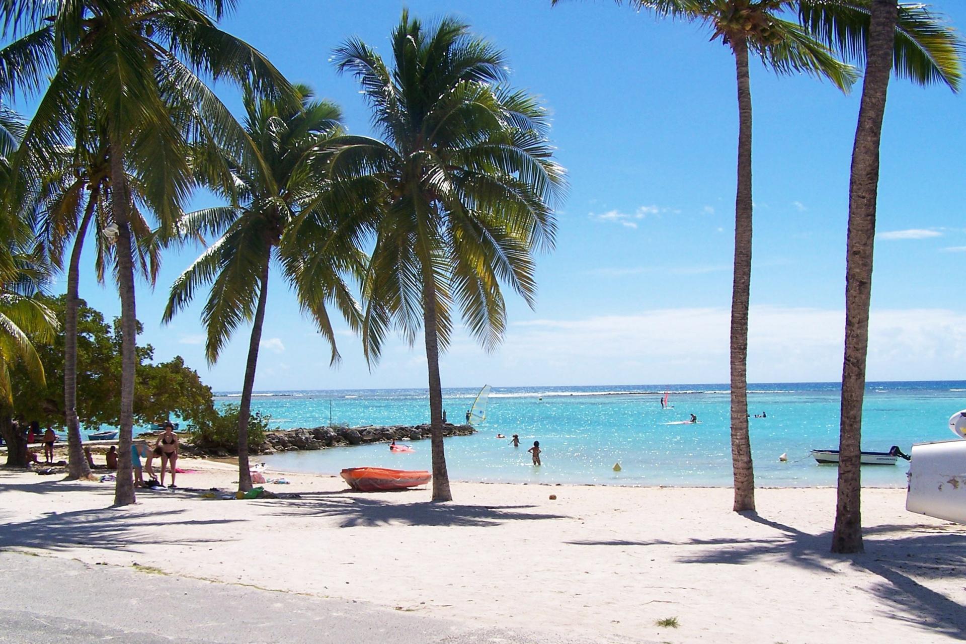 La plage de Saint-François