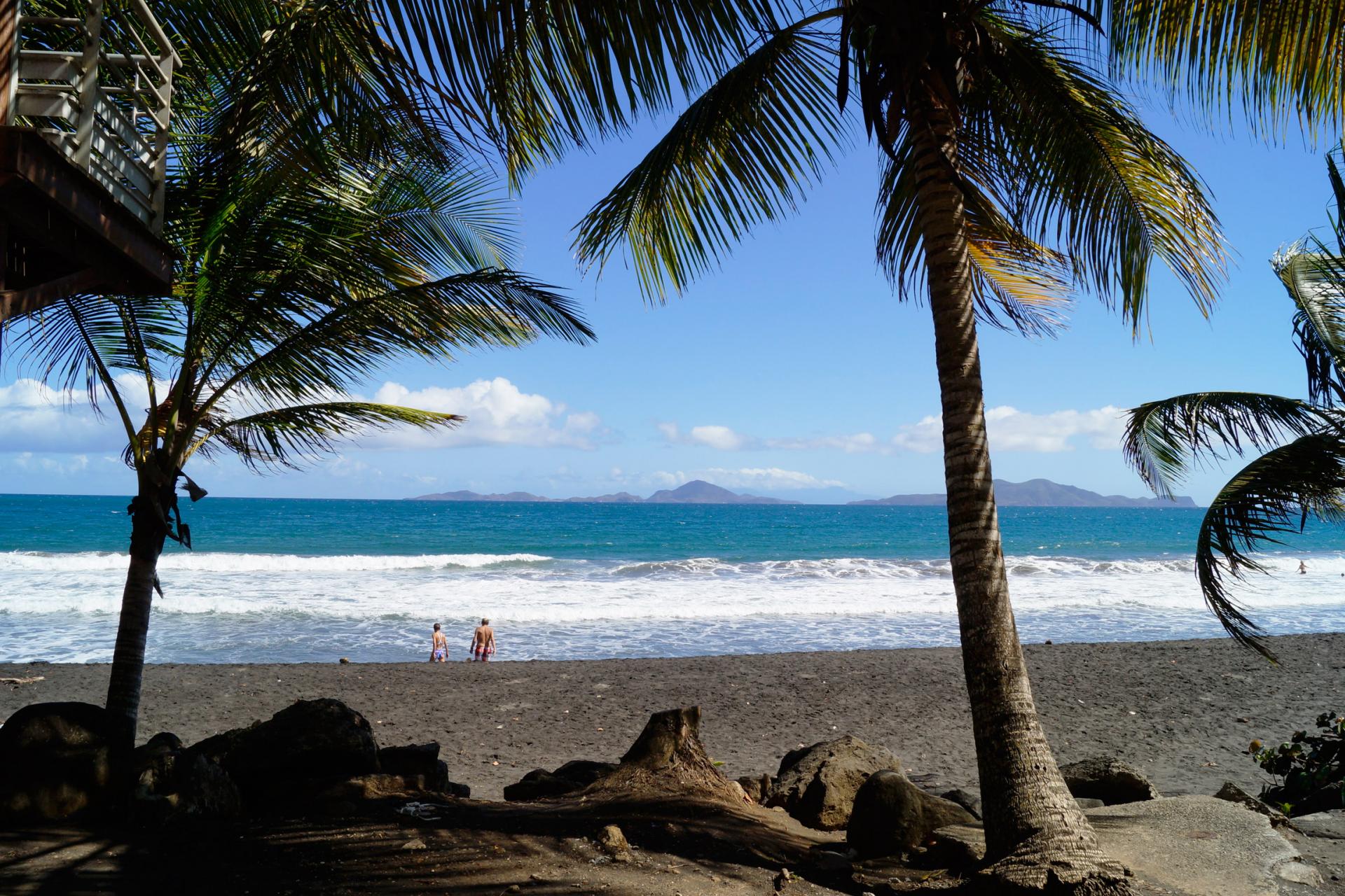 Grande Anse Beach, Trois Rivières - overview