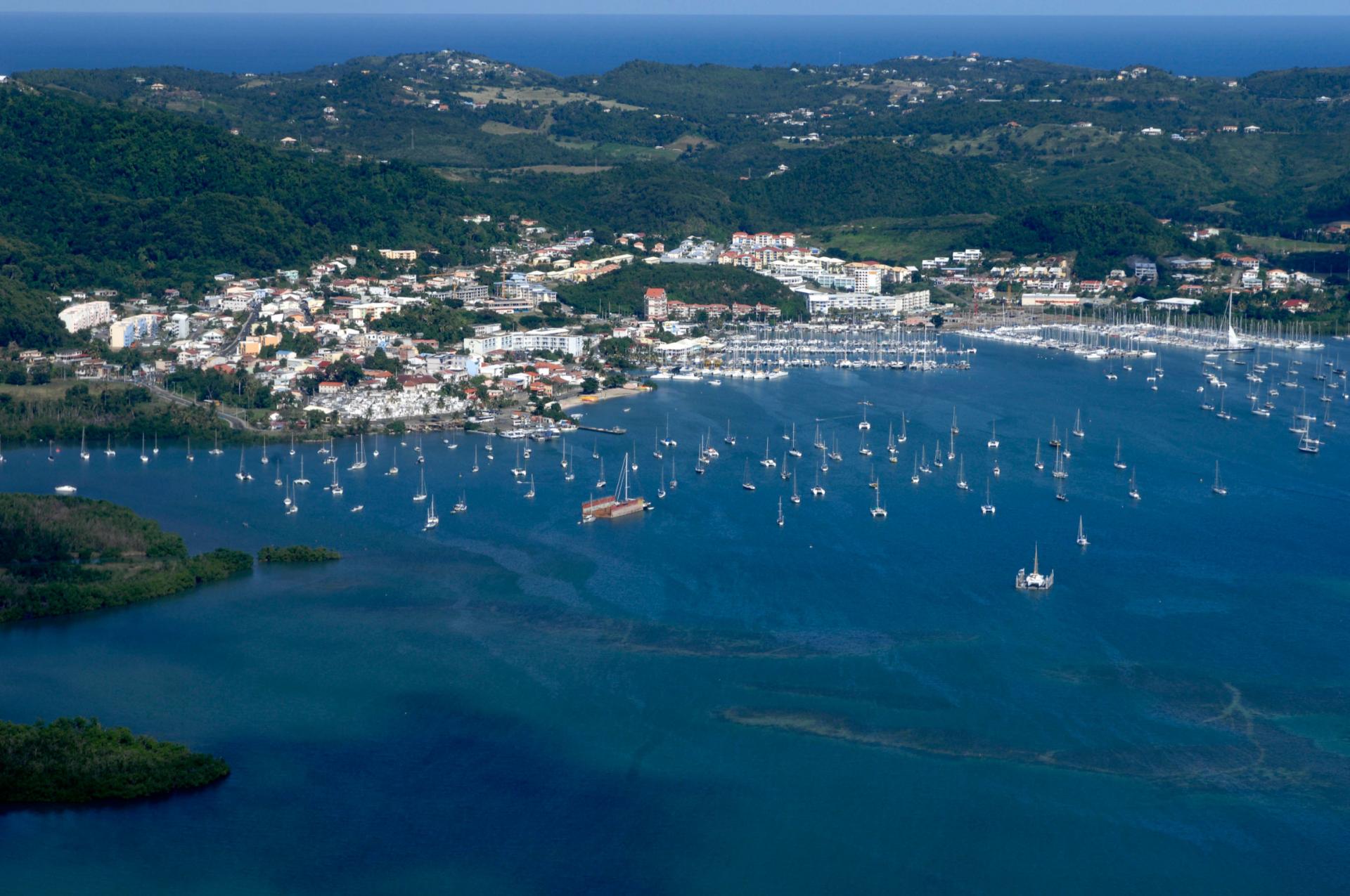 Le Marin vue du ciel