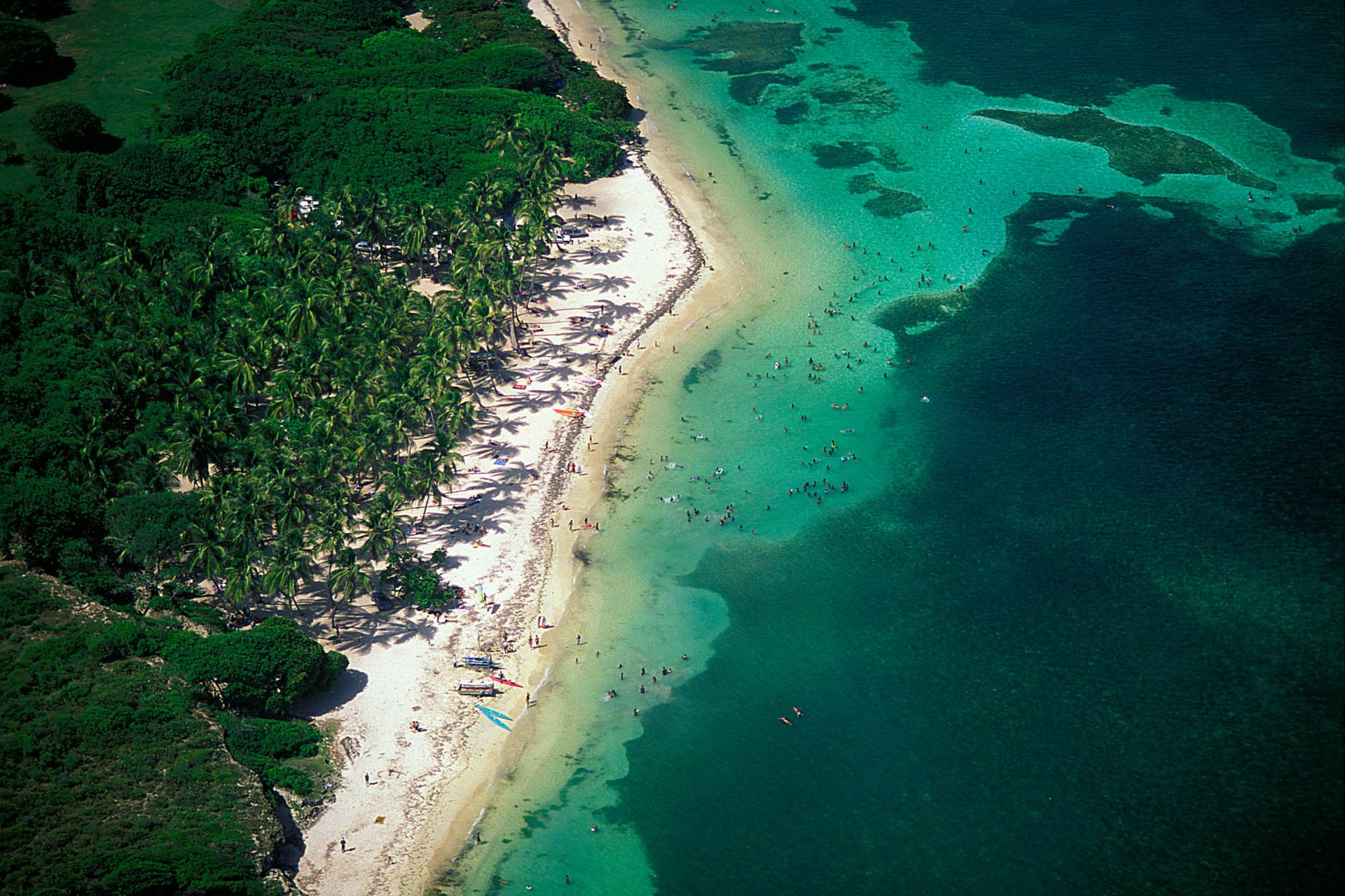 Anse Michel vue du ciel