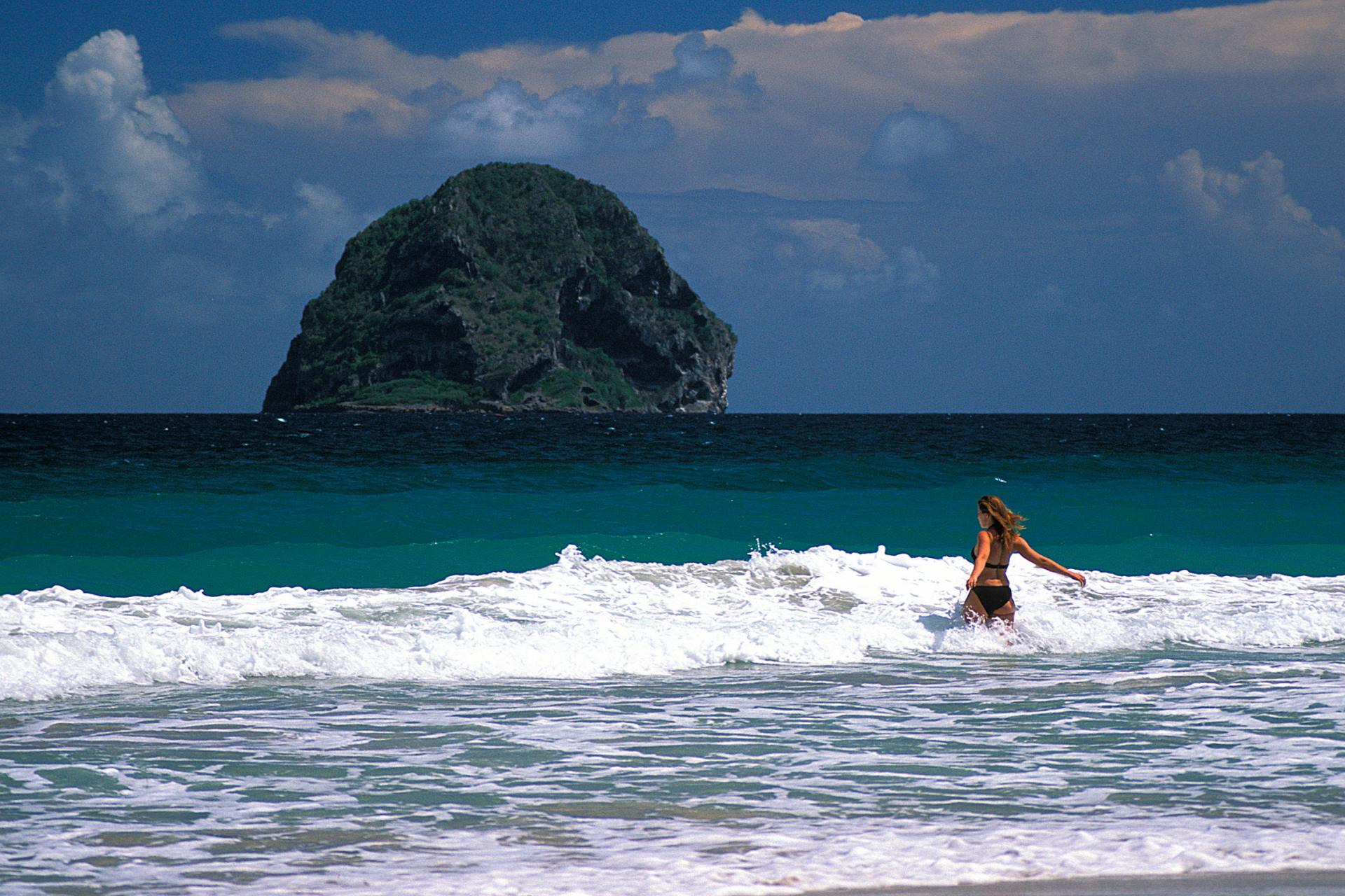 Beach of the Diamant - Rock of the Diamant