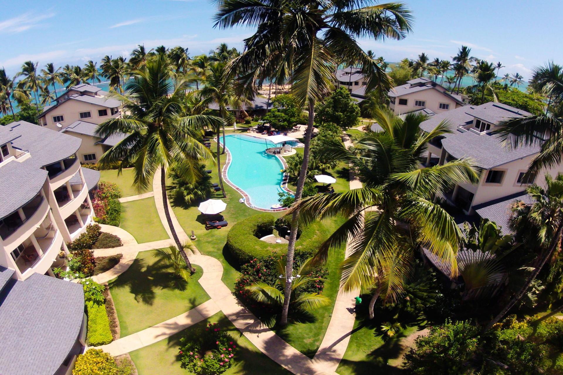 Hotel de luxe front de mer Alizei République Dominicaine Vue panoramique