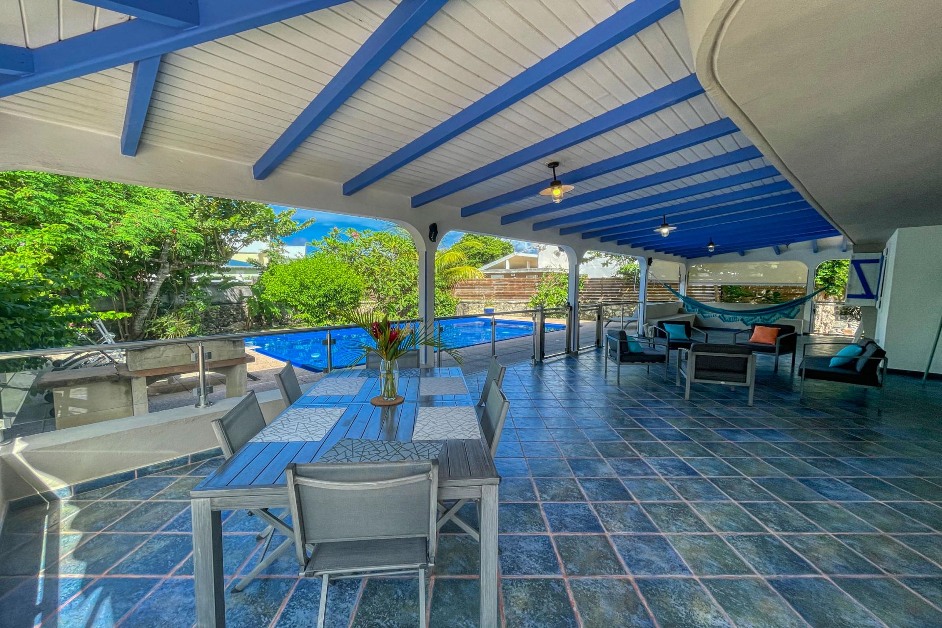 Location Villa Le Moule Guadeloupe__terrasse