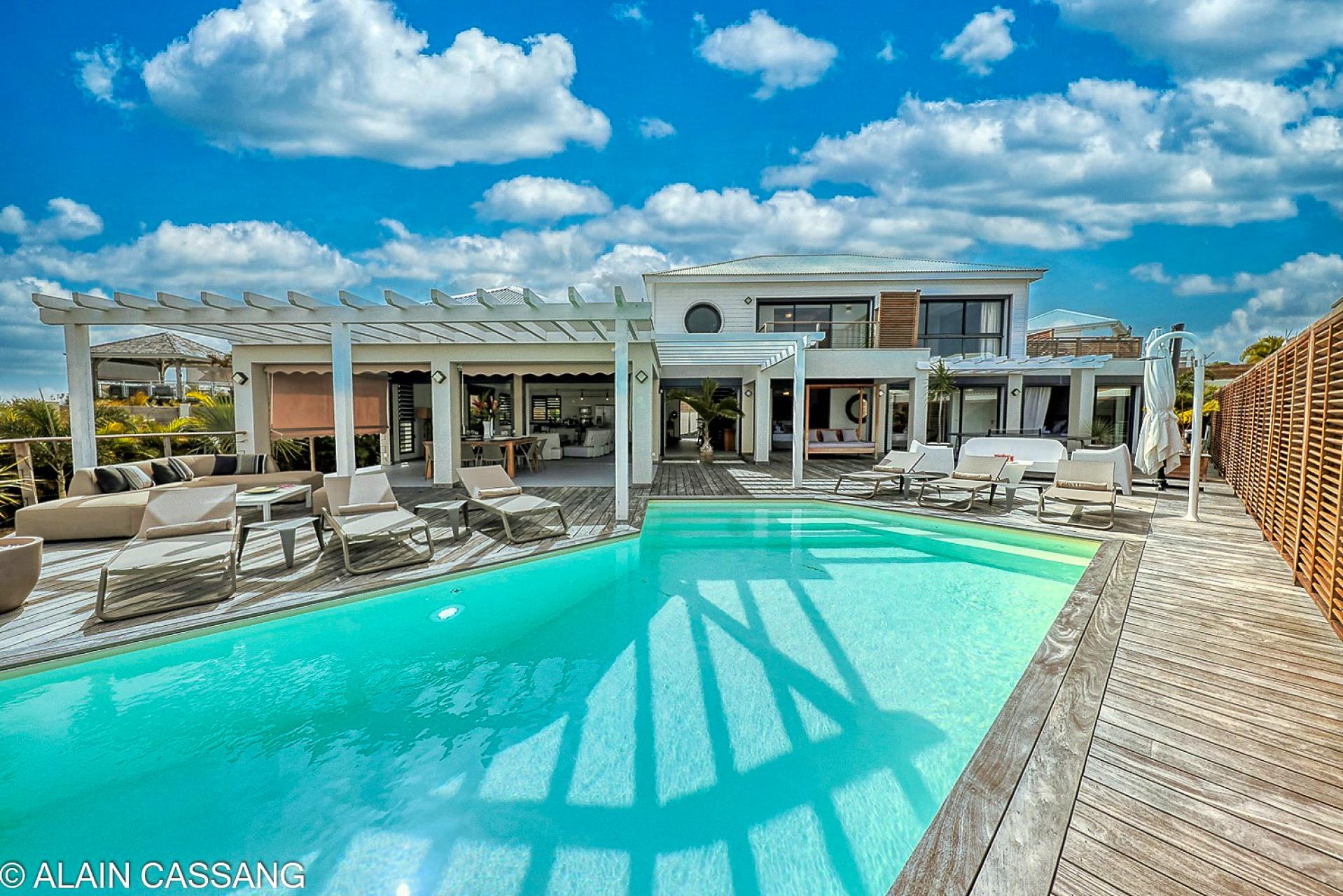 Guadeloupe vacation rental- 5 bedrooms luxury villa