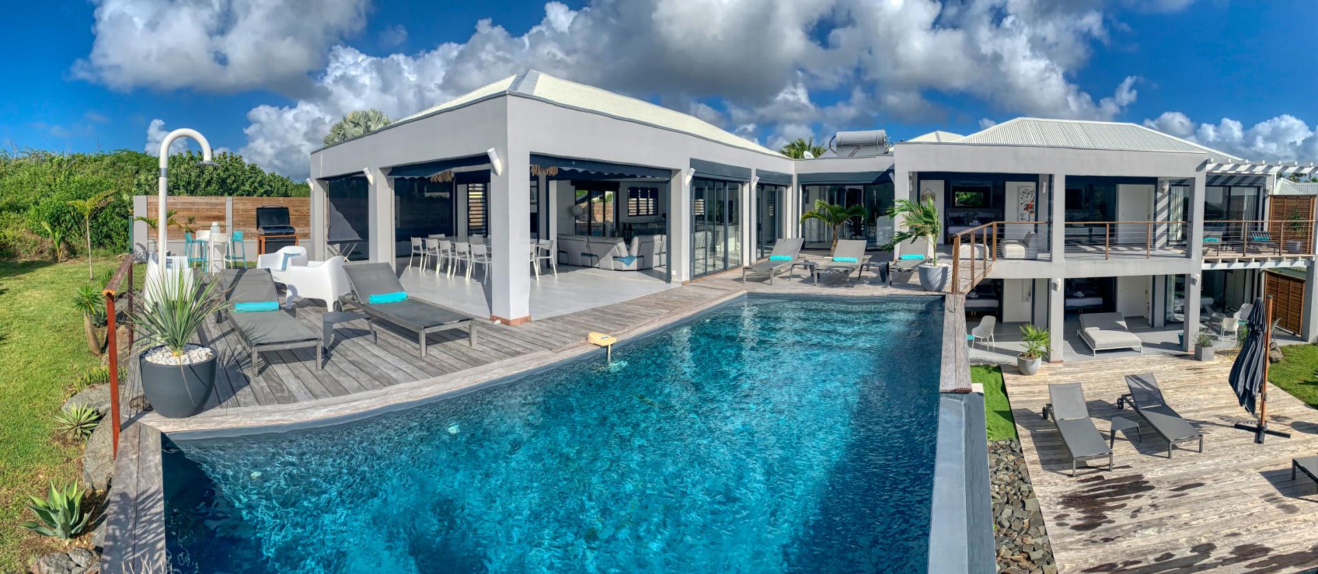 Location villa luxe Guadeloupe - Villa 12 personnes
