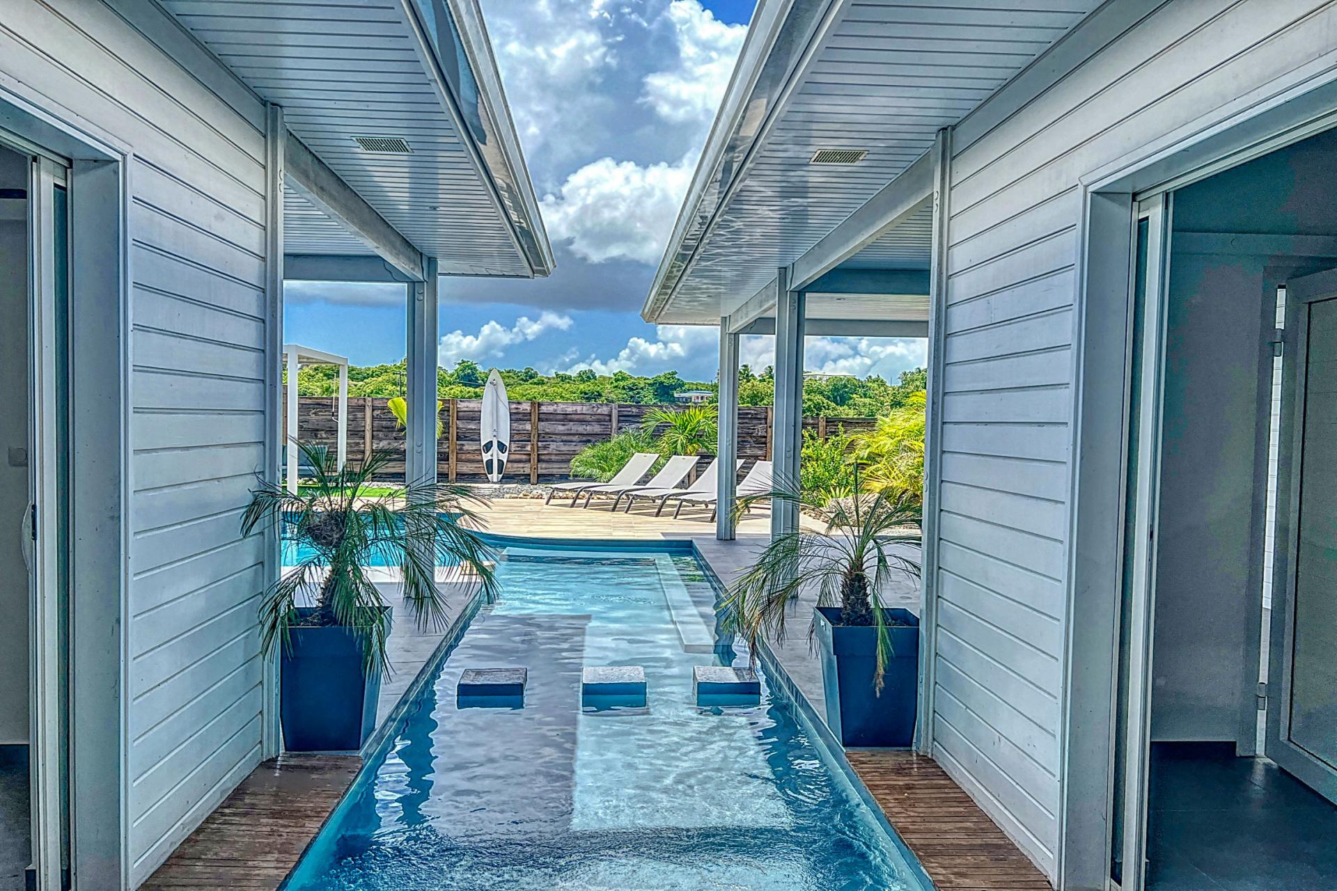 Location villa Sainte Anne Guadeloupe-Wanalao-Vue ensemble