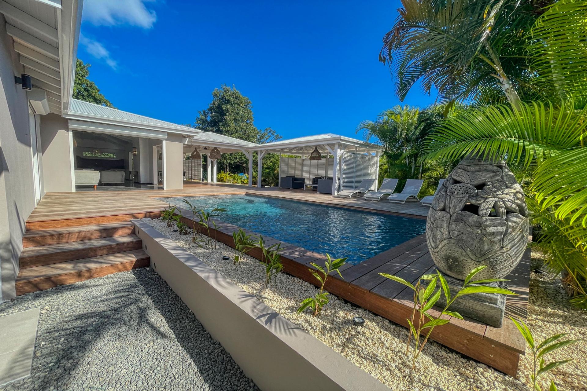 A louer Villa Saint François Guadeloupe Piscine