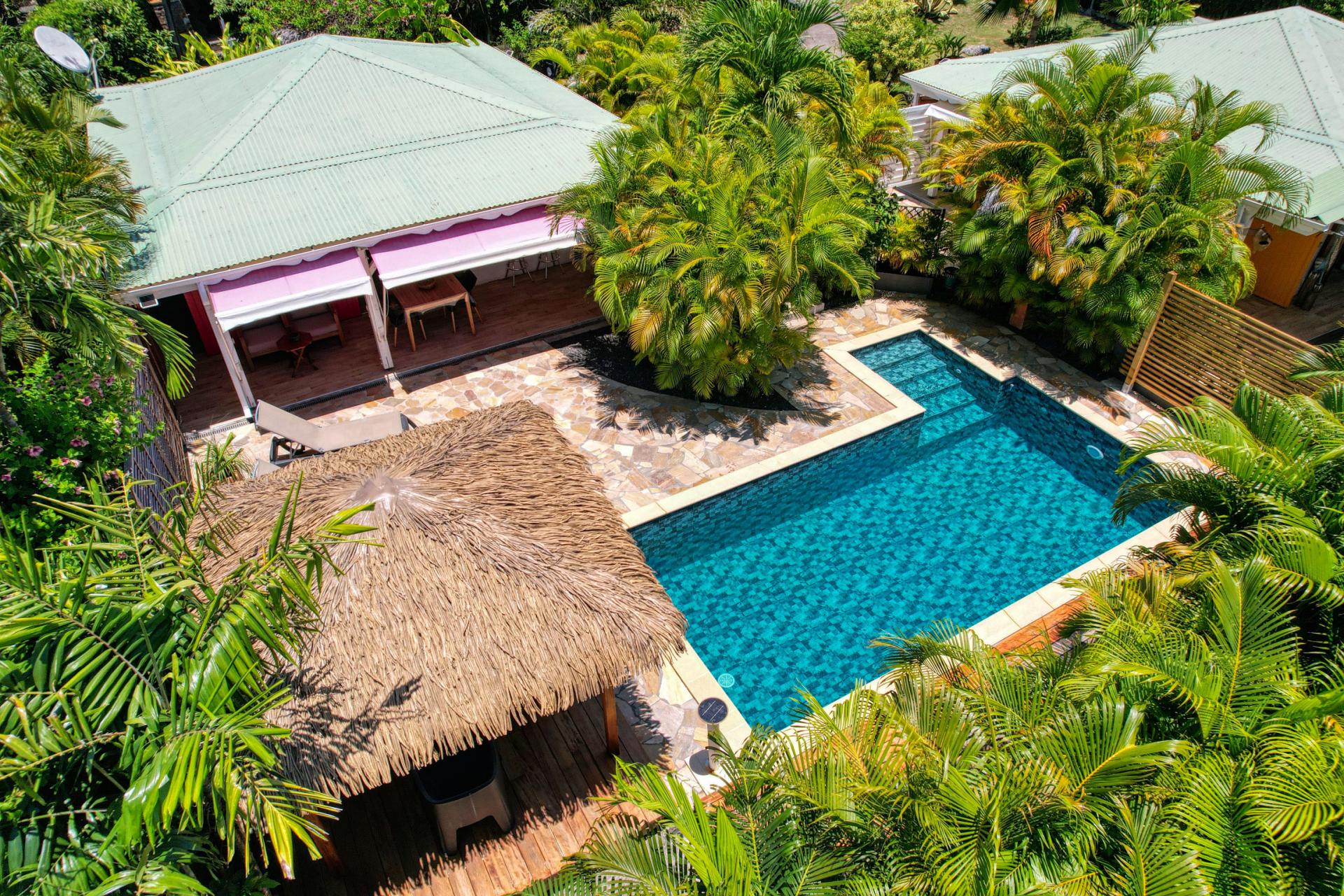 Location villa Guadeloupe Saint François - Vue d'ensemble