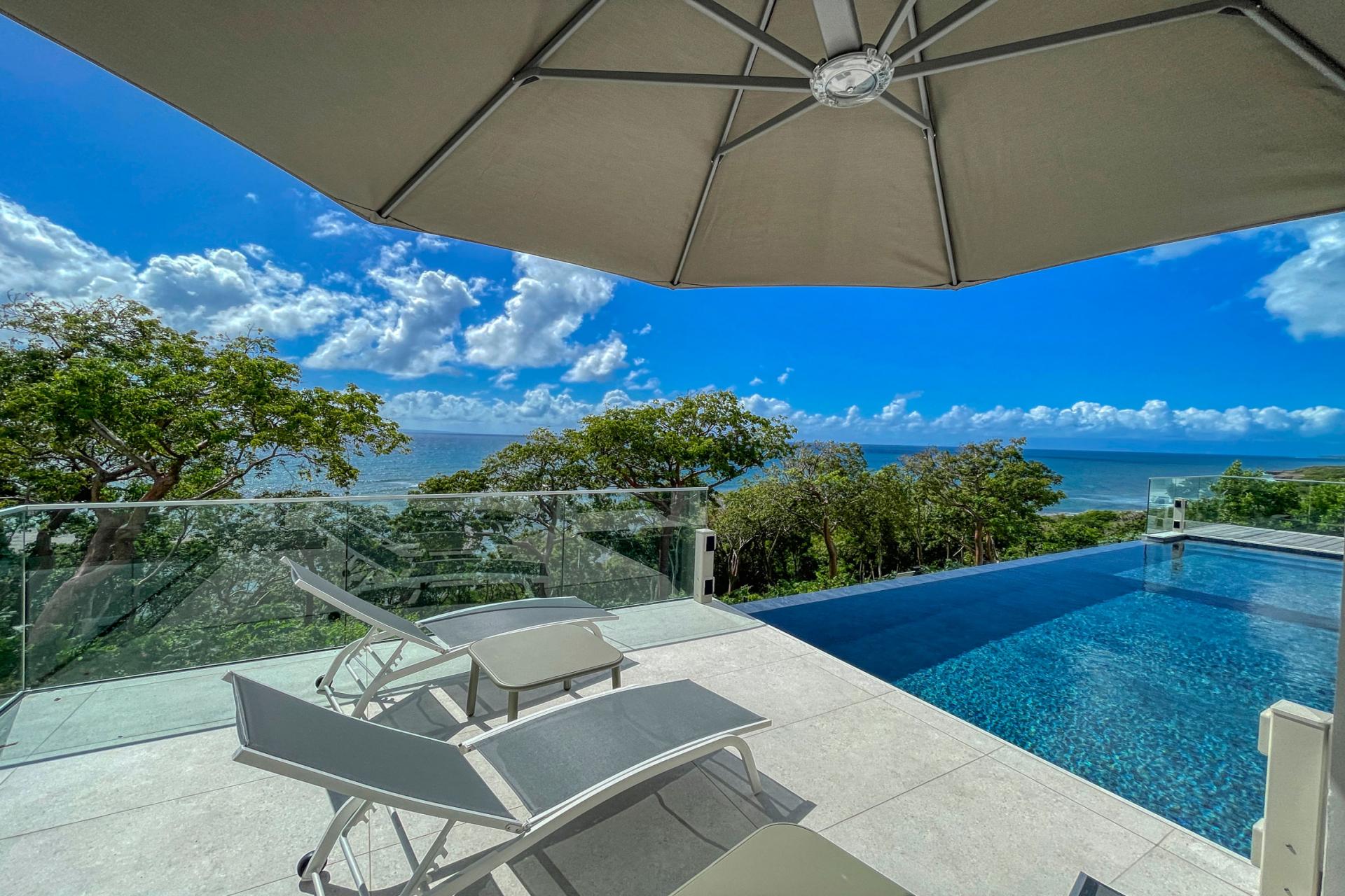 Guadeloupe Saint François location villa vue mer__vue ensemble