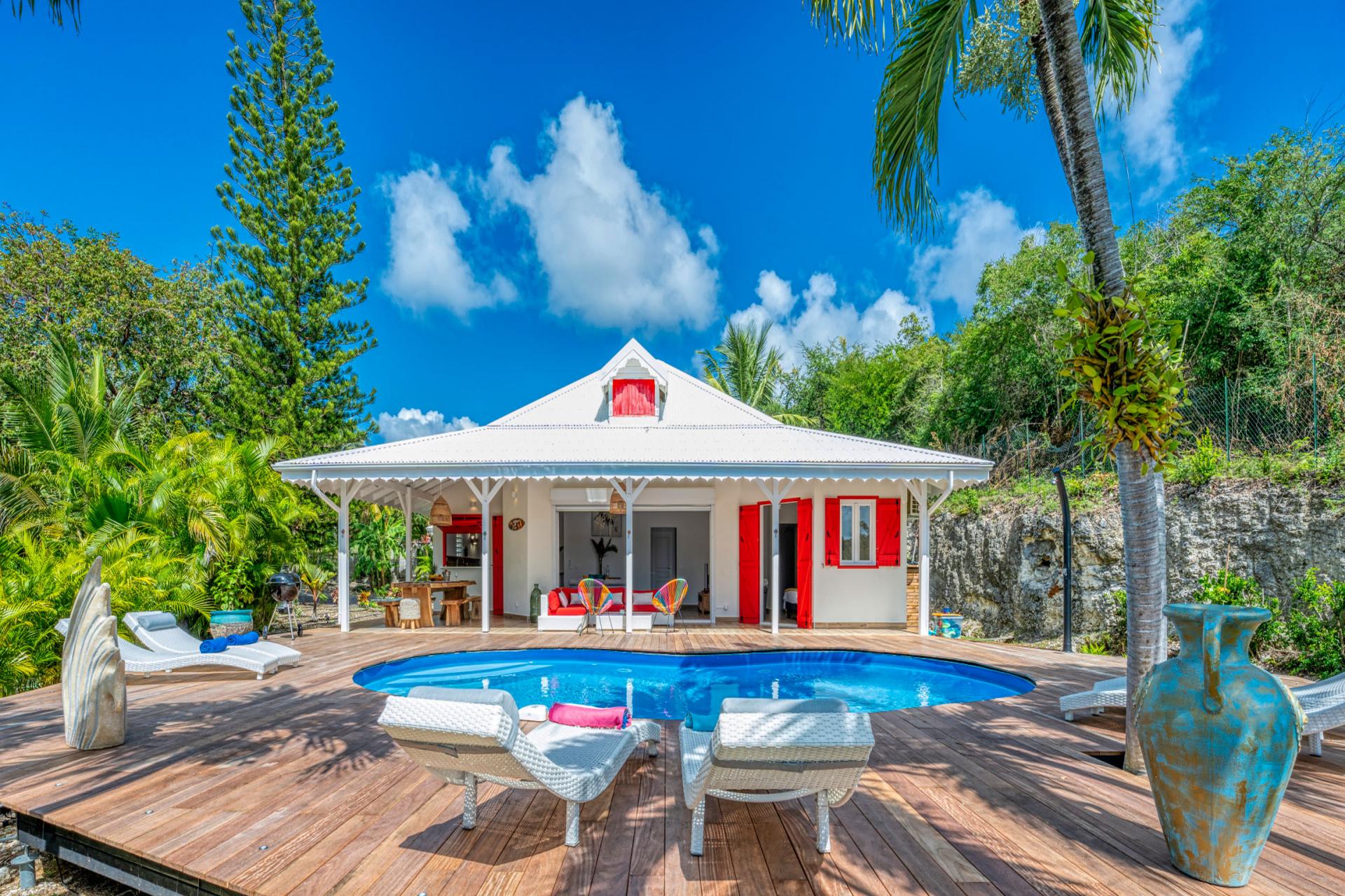 A-louer-villa-5-chambres-Saint-François-Guadeloupe-vue ensemble
