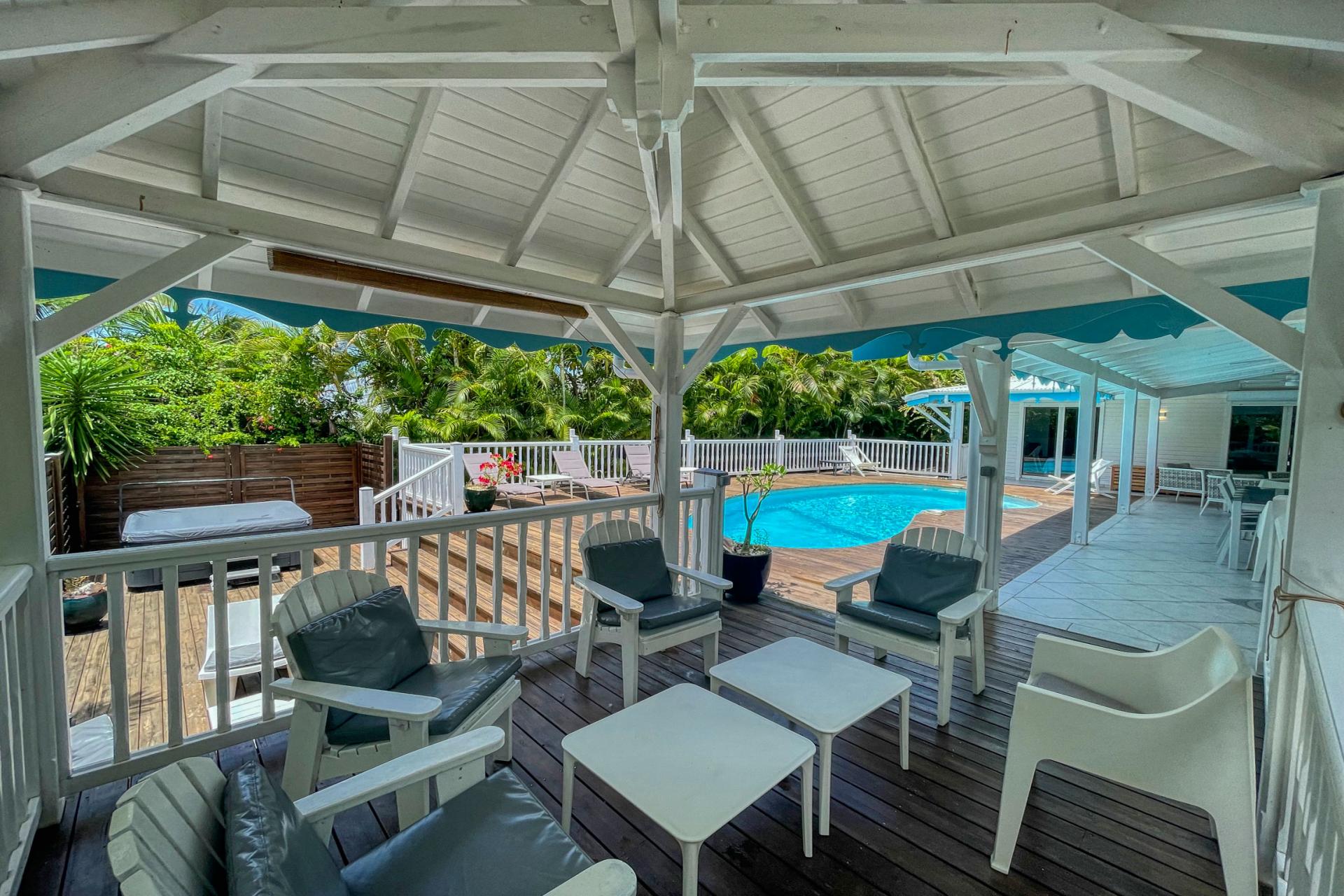 Location villa Saint François Guadeloupe_vue ensemble