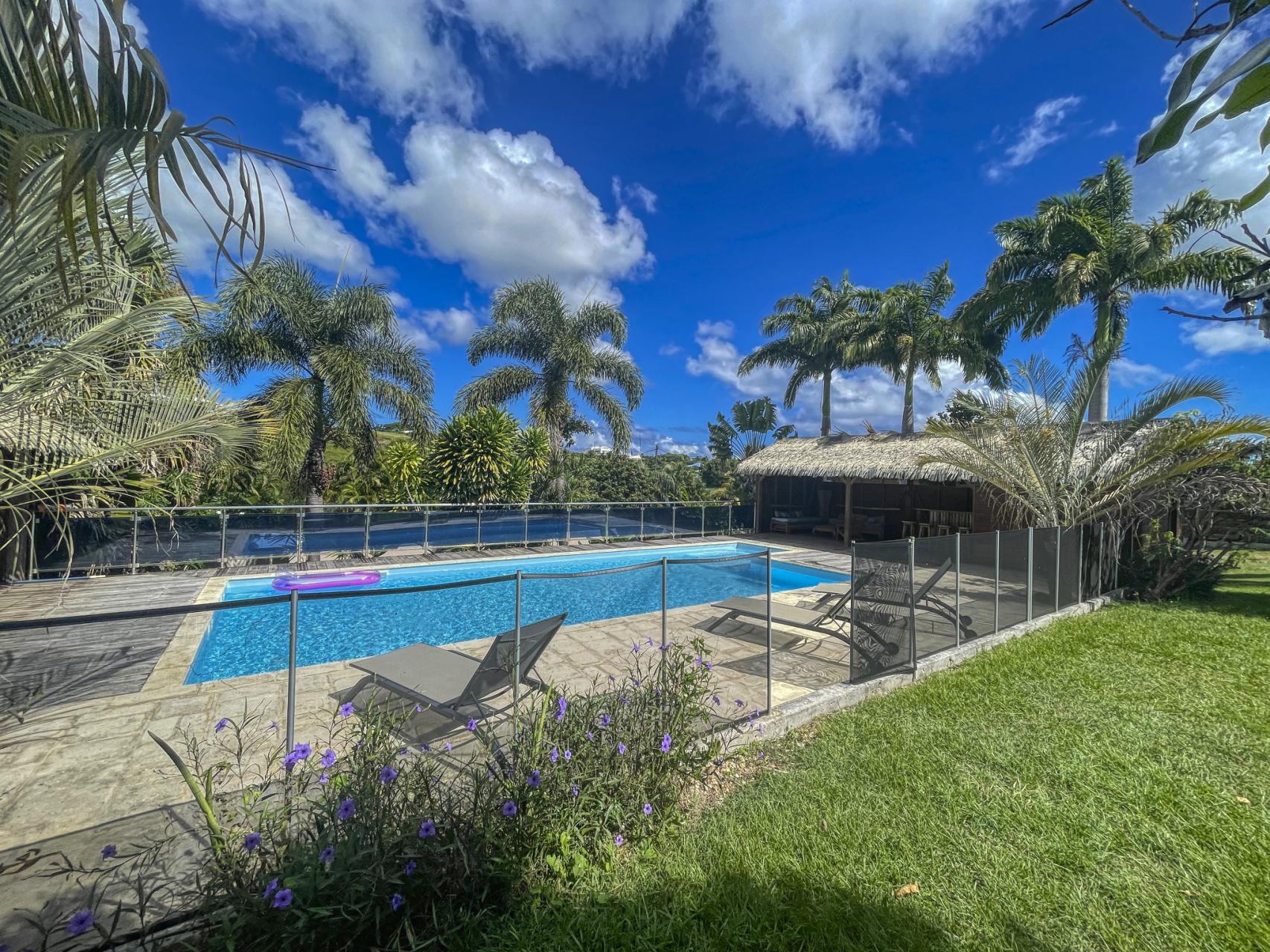 Location villa Saint François Guadeloupe_ Piscine 