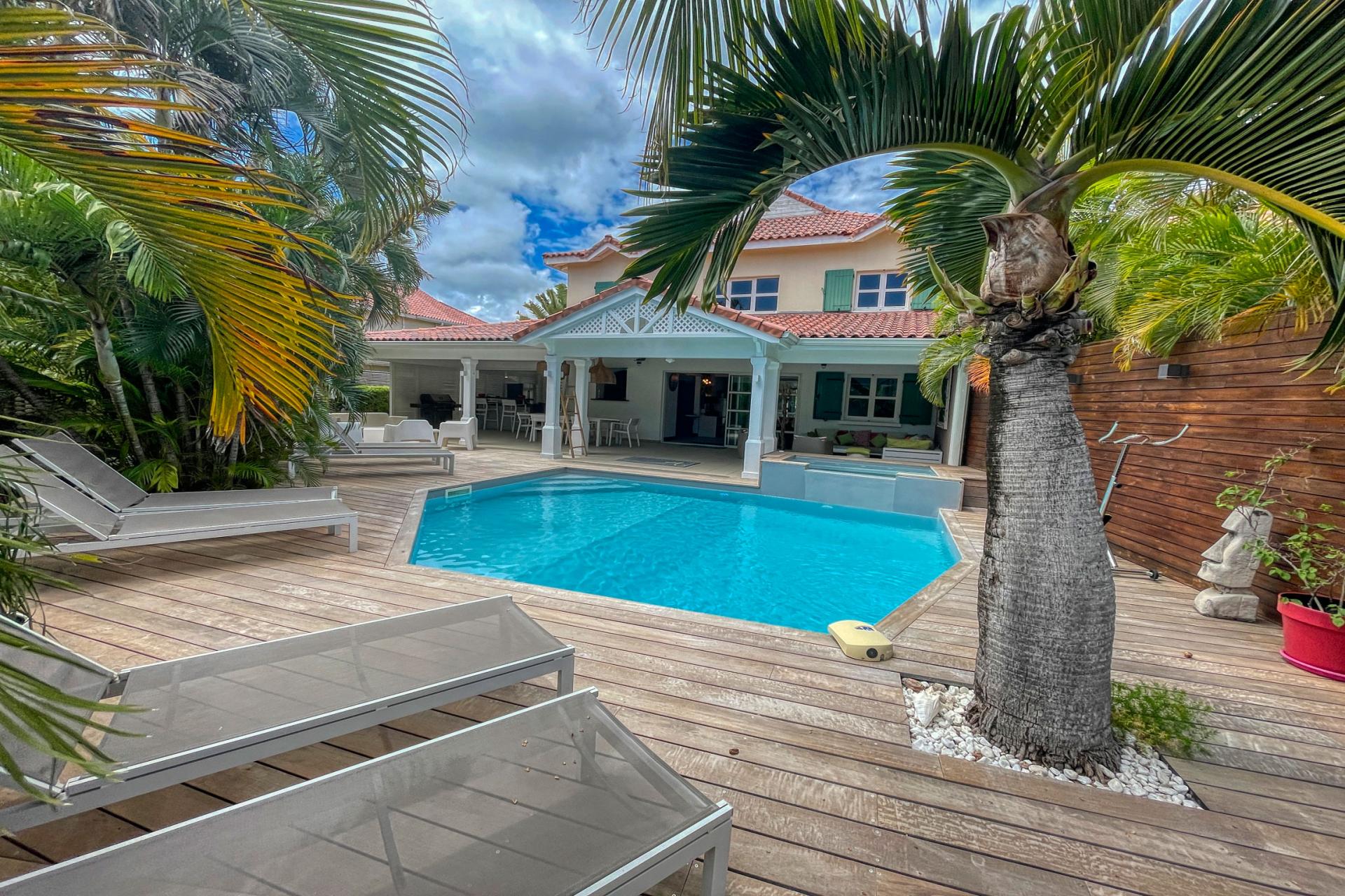A-louer-Villa-au-hamak-Saint-François-Guadeloupe - Piscine