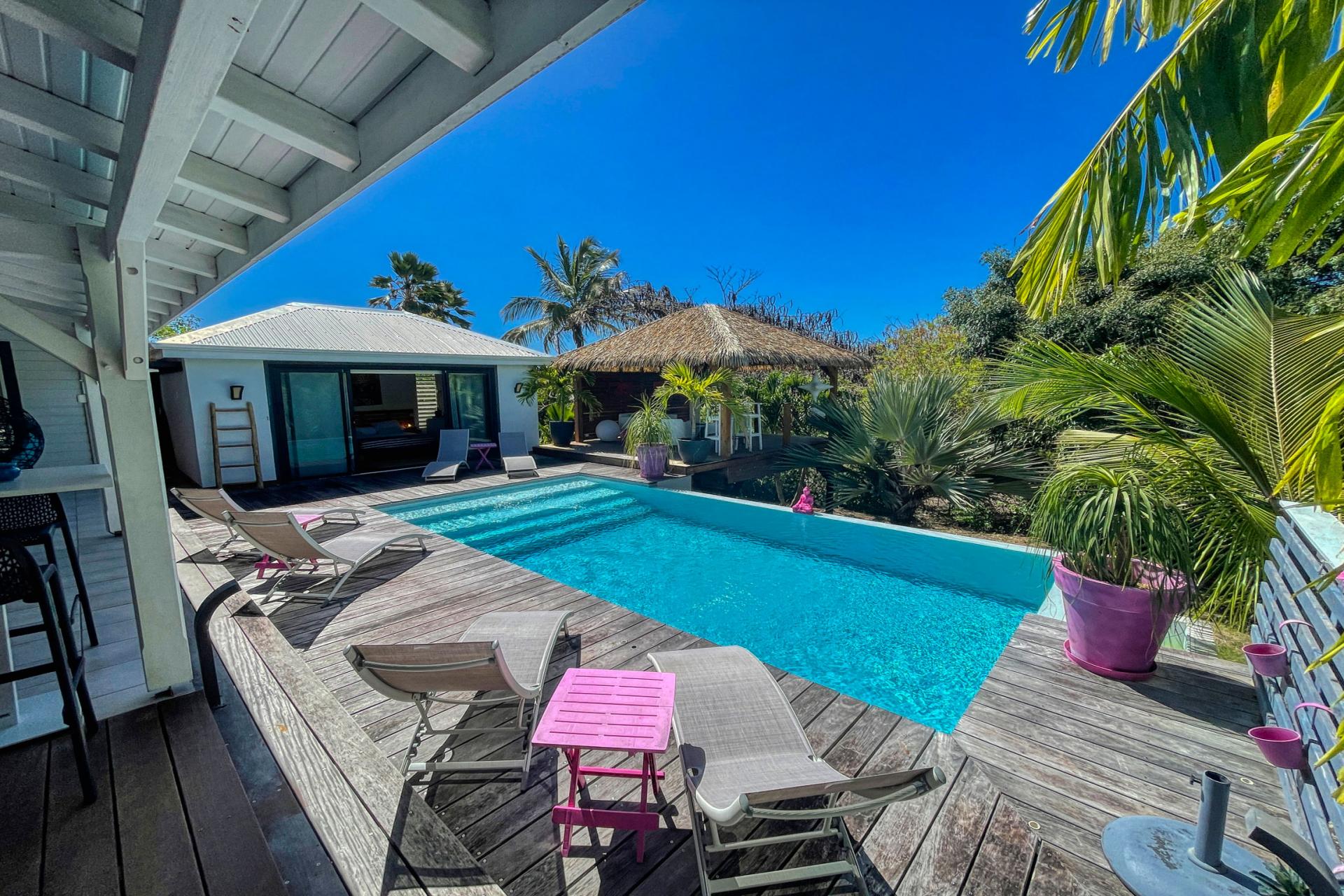 Location villa Guadeloupe Saint François - villa 4 chambres 8 personnes piscine