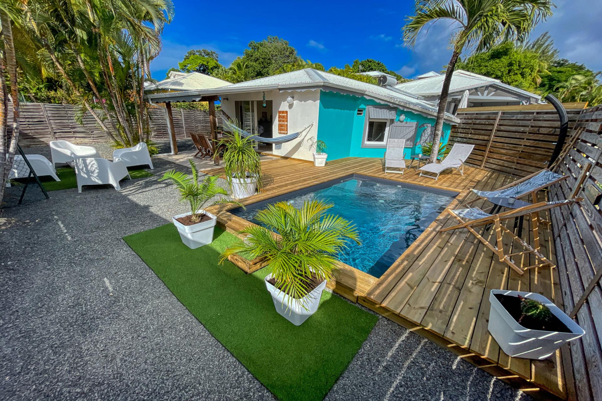 Rental villa Guadeloupe - swimming pool