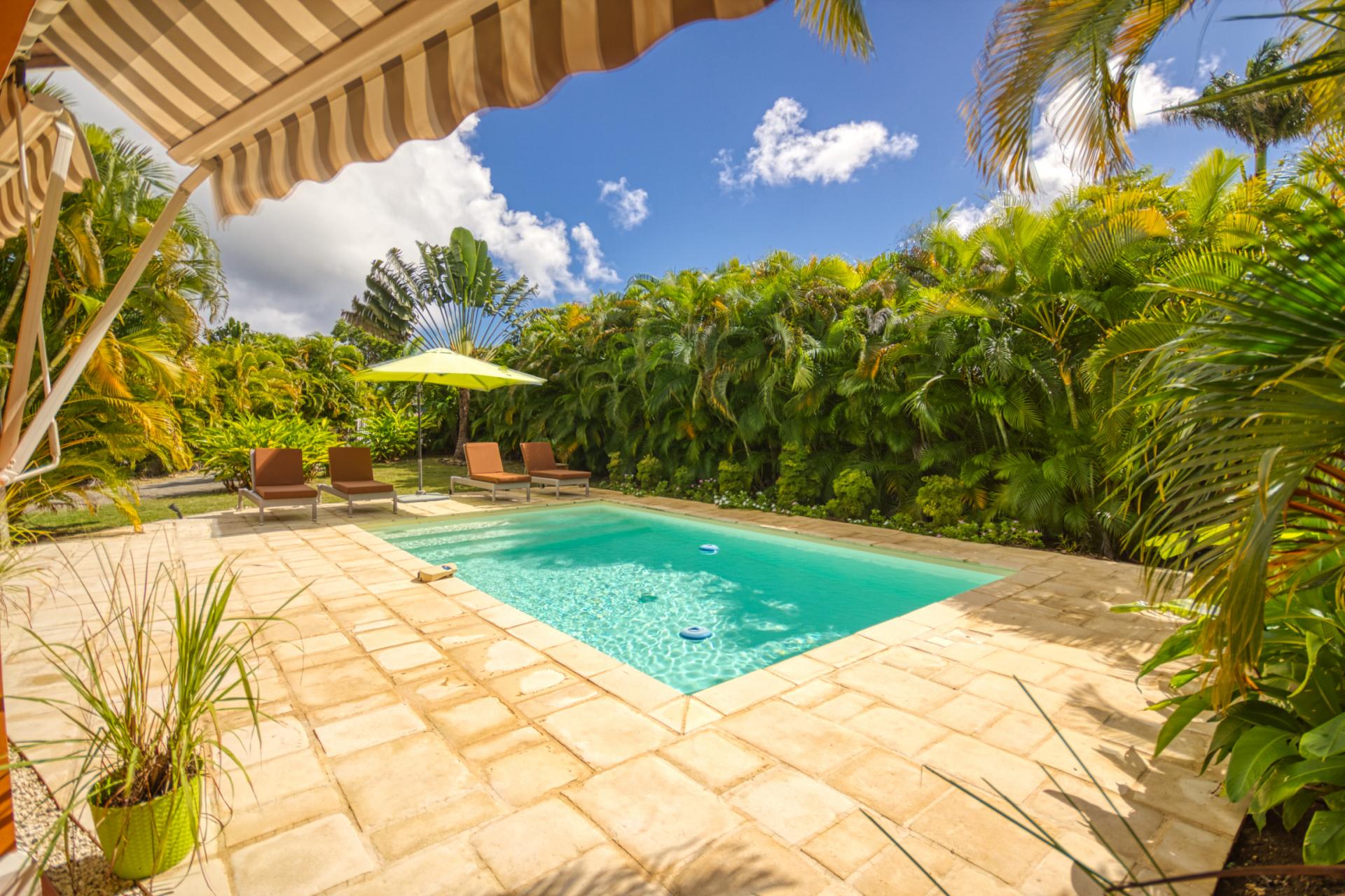 Location villa St François Guadeloupe - villa 3 chambres 6 personnes avec piscine 