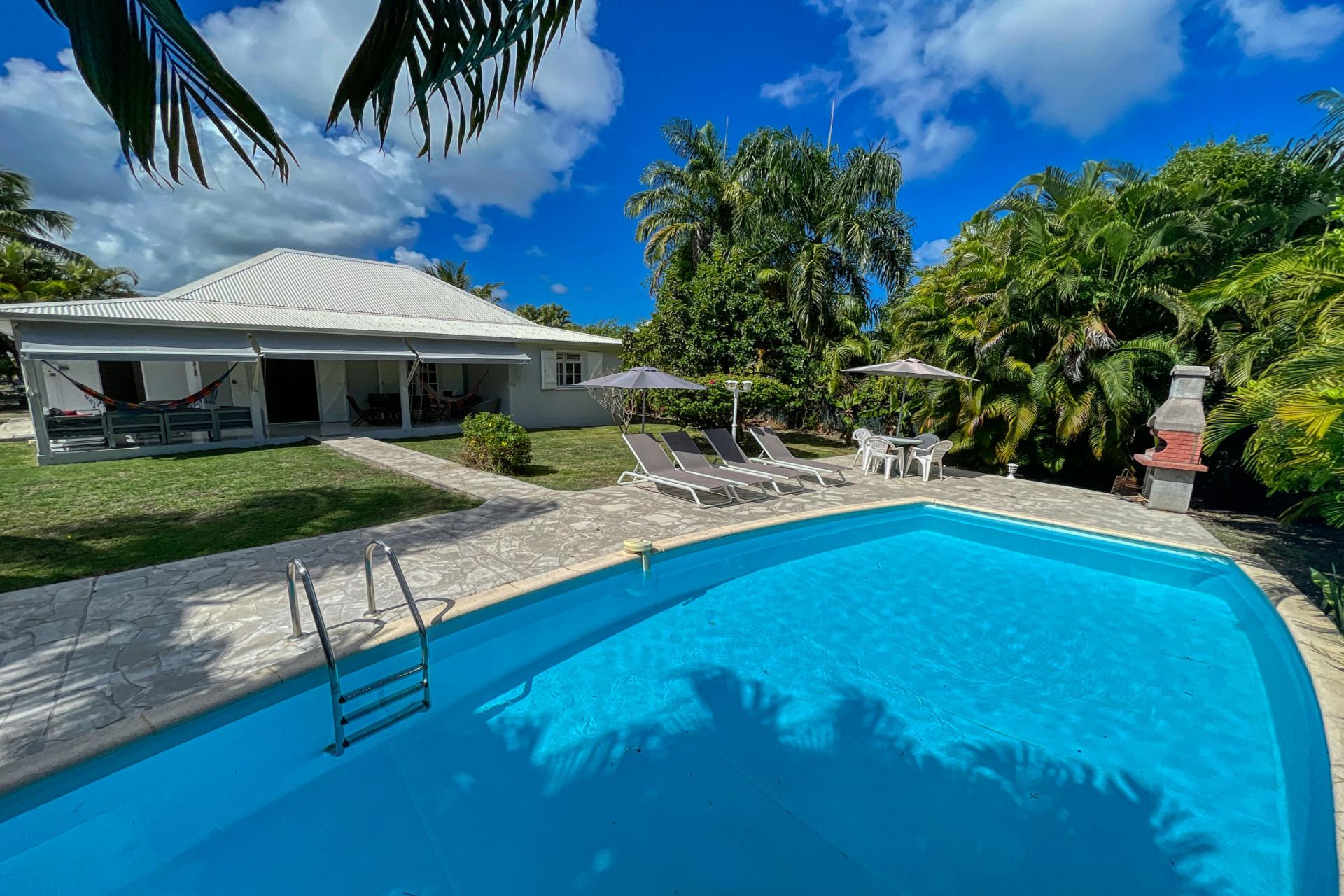 Rental villa Guadeloupe - overview