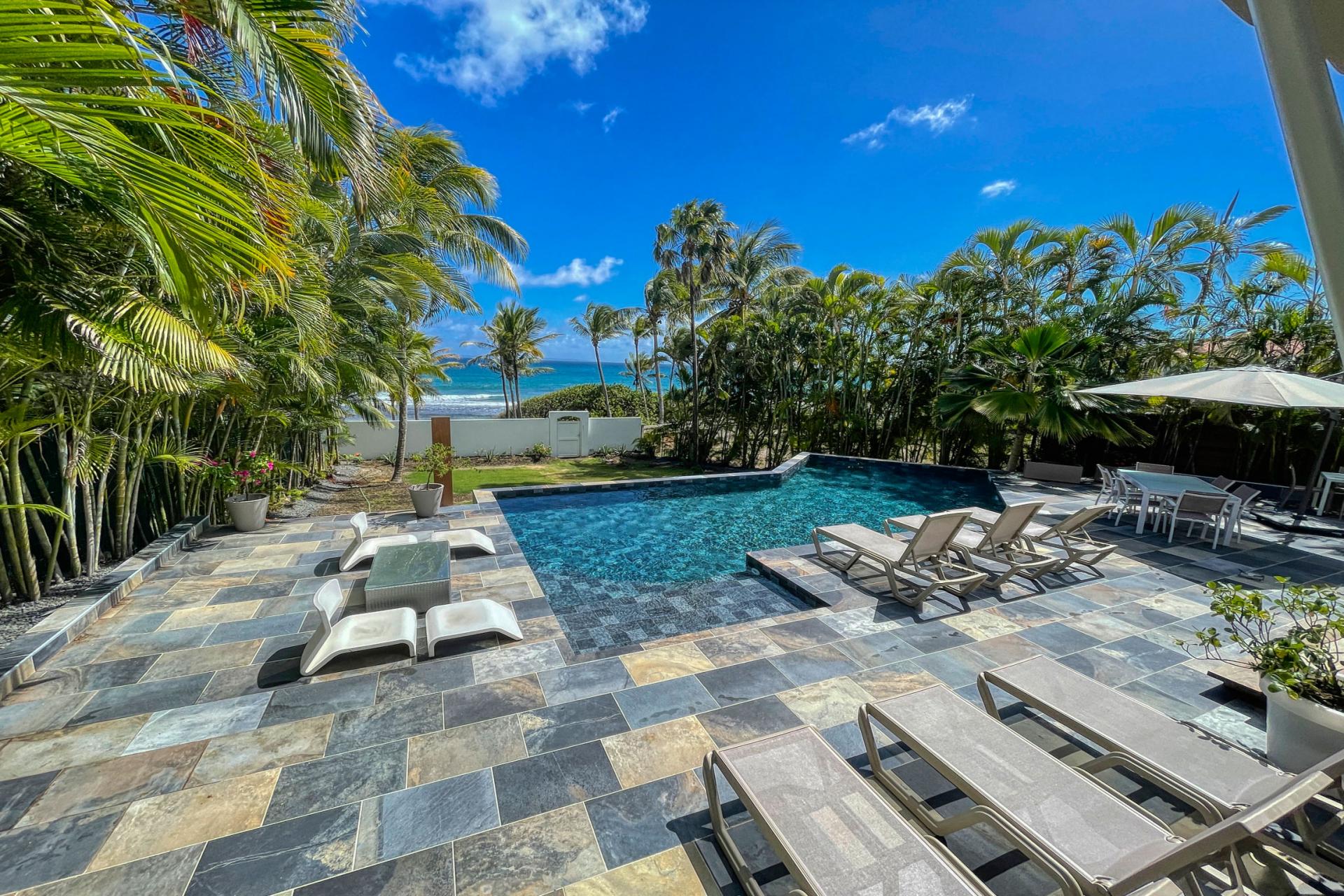 Location villa Guadeloupe Sainte Anne - les pieds dans l'eau