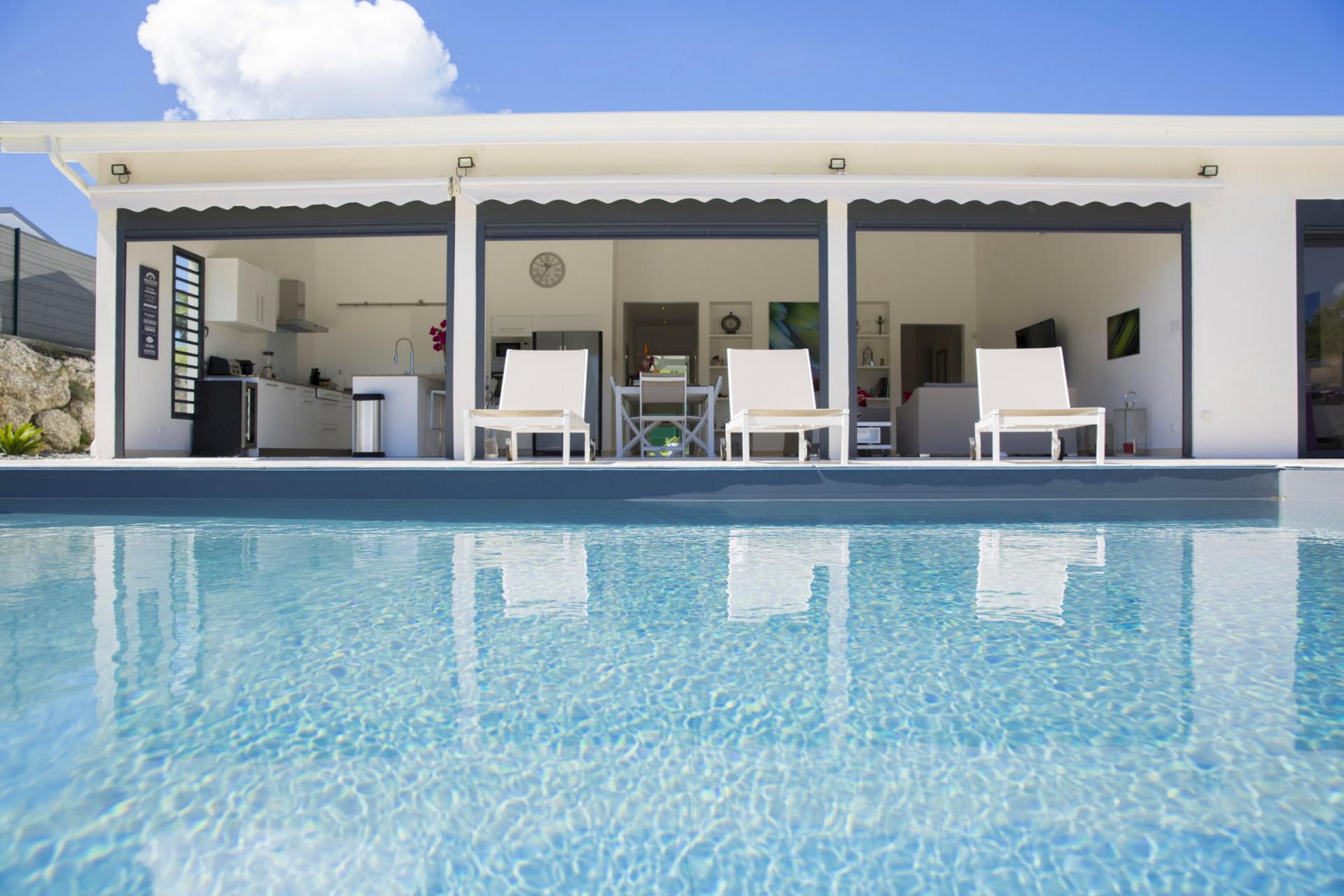 Location villa d'exception en Guadeloupe - Vue d'ensemble 