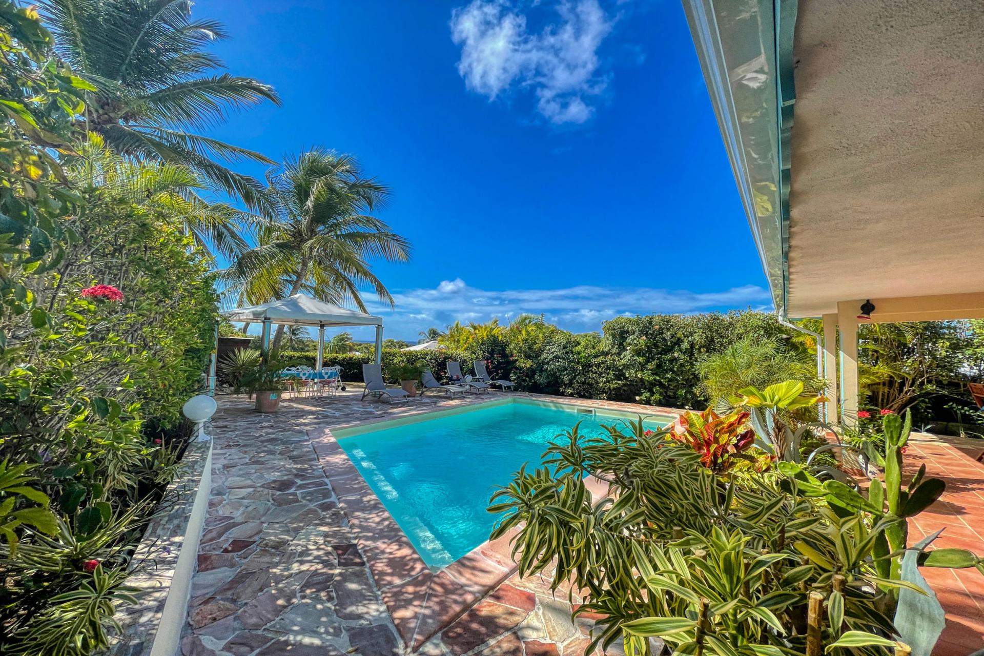 Villa à louer à 300m de la plage - Vue d'ensemble