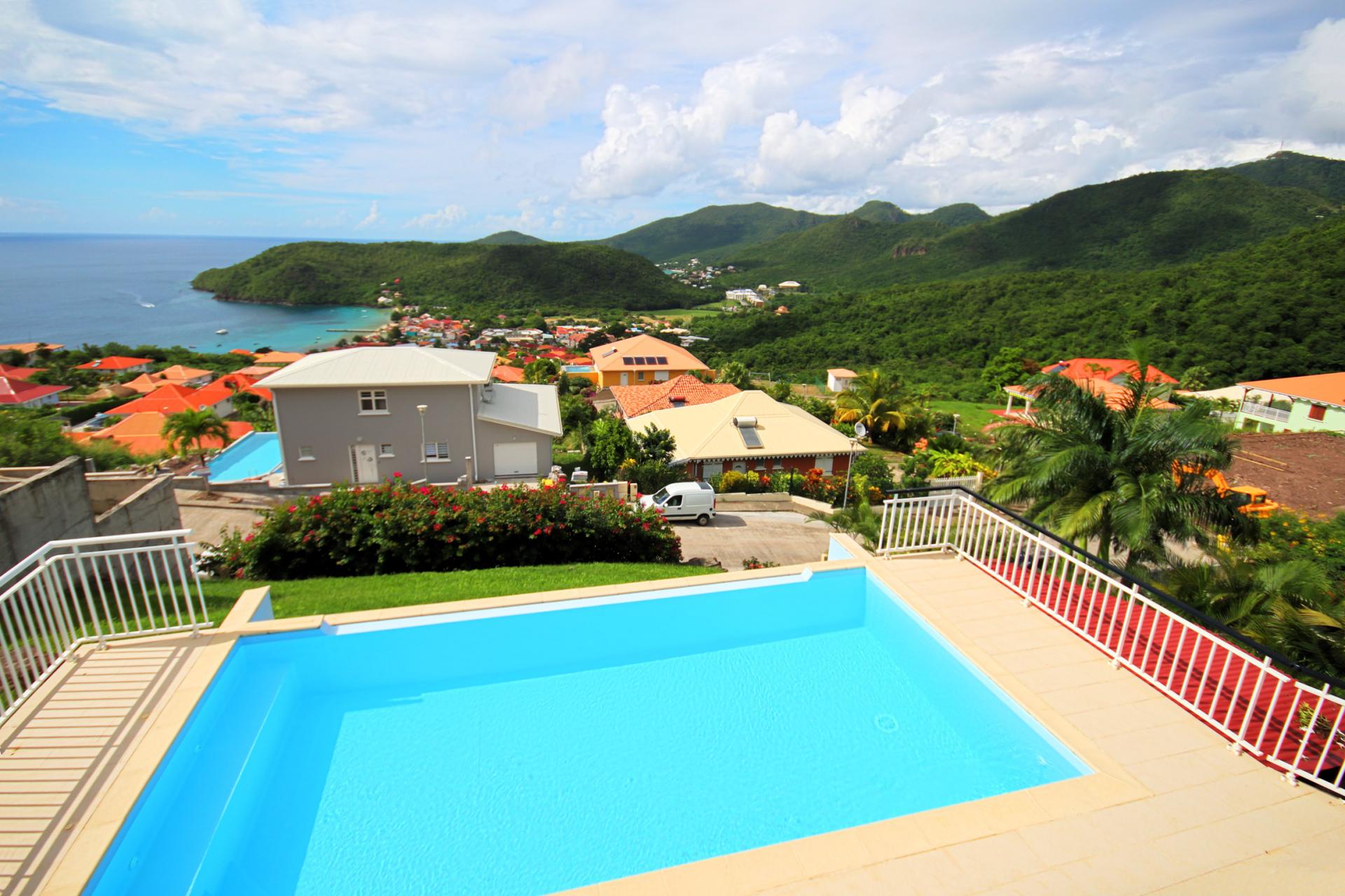 Location villa standing Martinique Vue panoramique