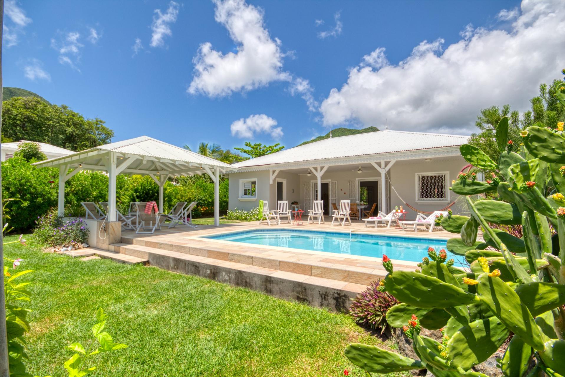 Location villa Le Diamant Martinique - Vue d'ensemble