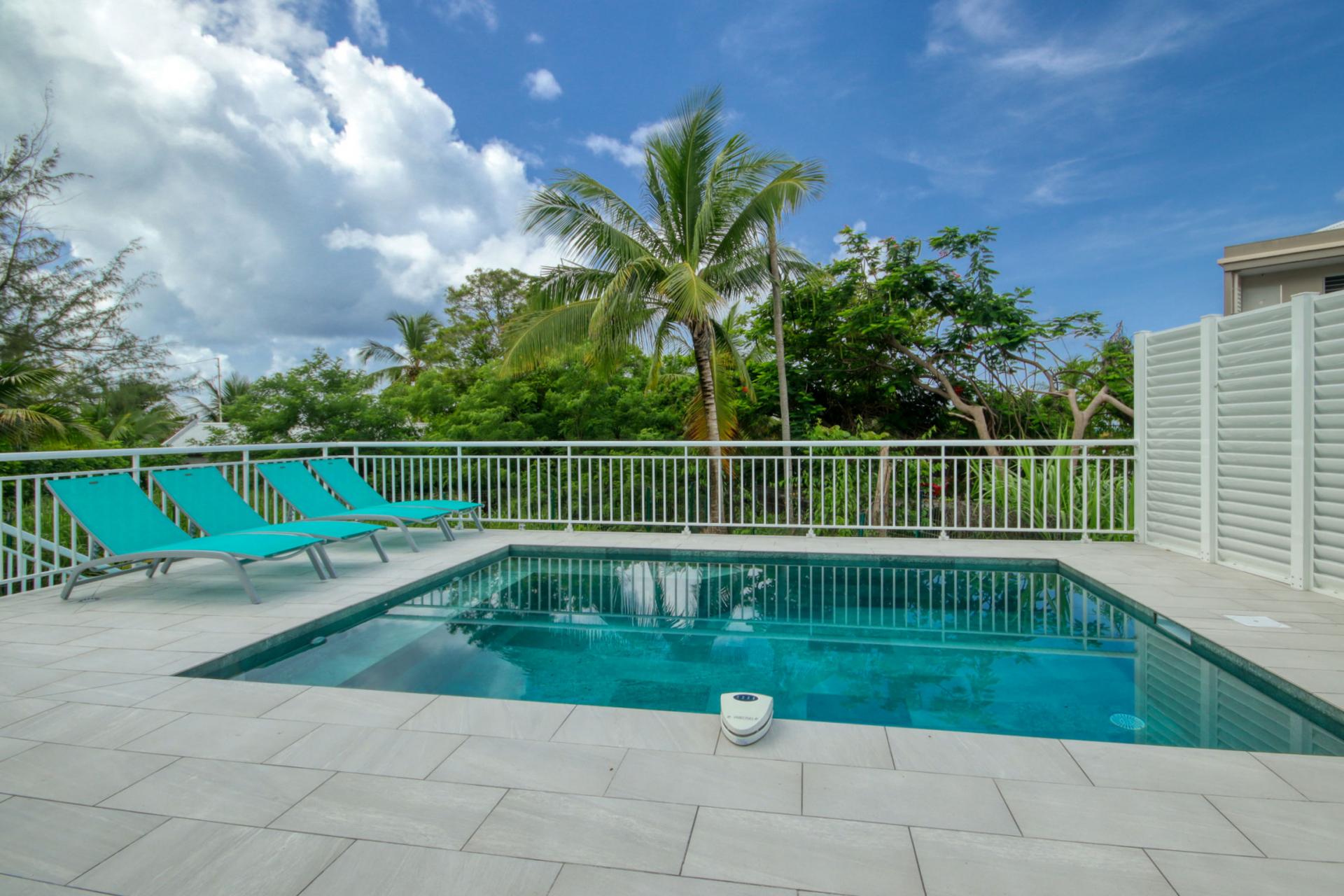 location villa 8 personnes le Diamant Martinique piscine 3