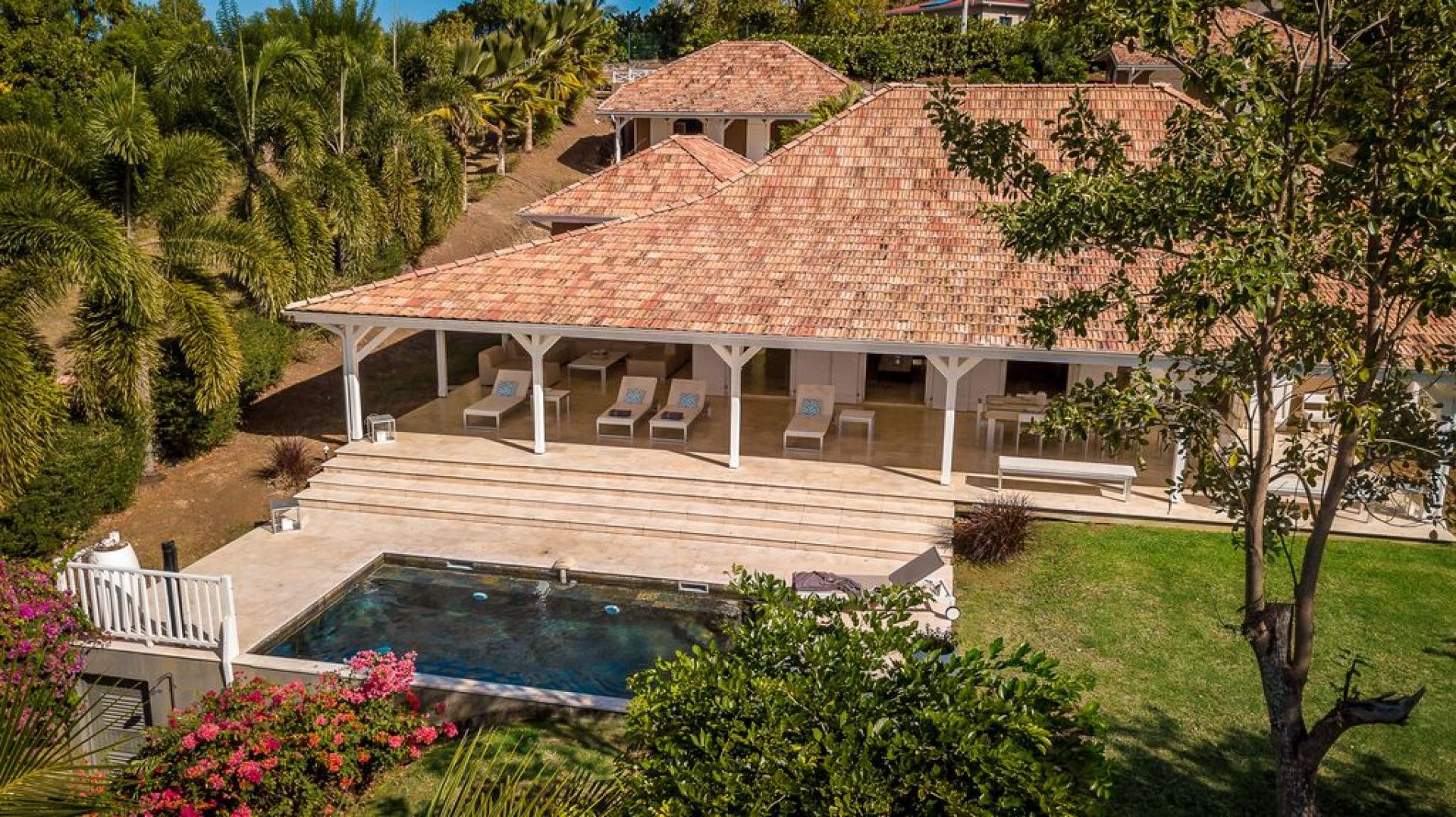 Location villa Martinique - Vue du ciel